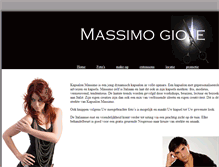 Tablet Screenshot of kapsalonmassimo.be